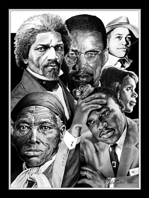 Civil Rights Collage by Elizabeth Scism | African american art, Black ...