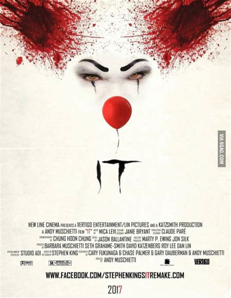 Stephen King's IT official poster | Stephen king, Horror posters, Best ...