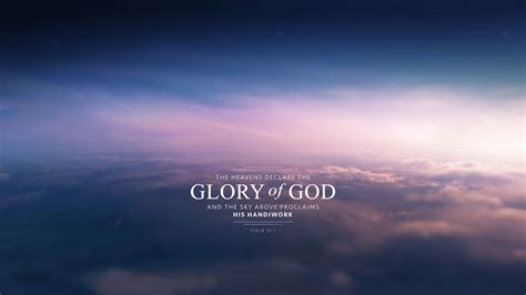 Wednesday Wallpaper: Glory to God - Jacob Abshire