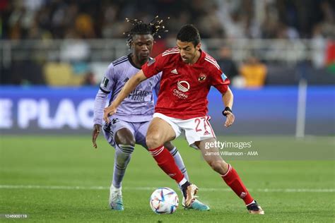 Taher Mohamed of Al Ahly during the FIFA Club World Cup Morocco 2022 ...