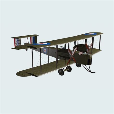 3D vickers vimy bomber model - TurboSquid 1406994