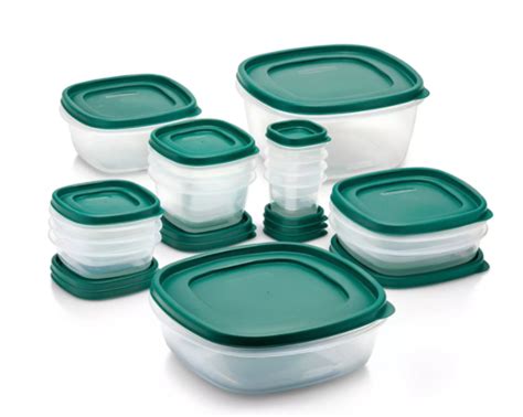 Target Black Friday Now: 30-Piece Rubbermaid Plastic Food Container Set w/ Easy Find Lids ...