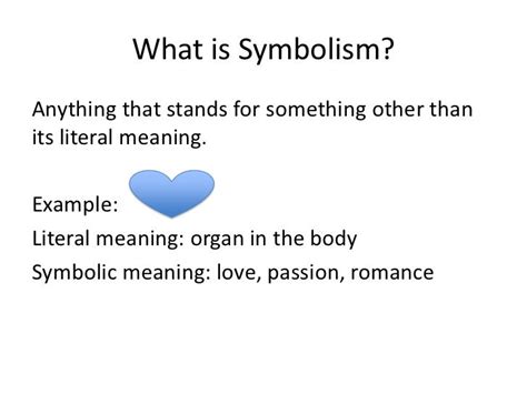 Mini lesson 3-symbolism