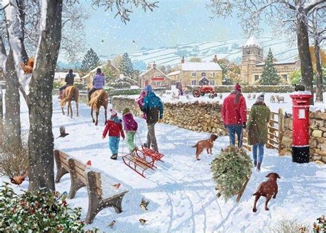 Otter House - Christmas Walk - 1000 Piece Jigsaw Puzzle – Jigsaw ...