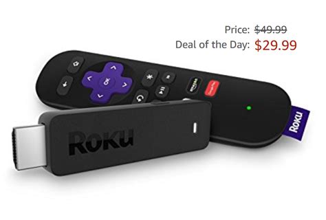 Today Only: Roku Streaming Stick, $29.99 (reg price $49.99 ...