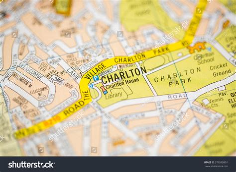 Charlton London Uk Map Stock Photo 379590991 | Shutterstock