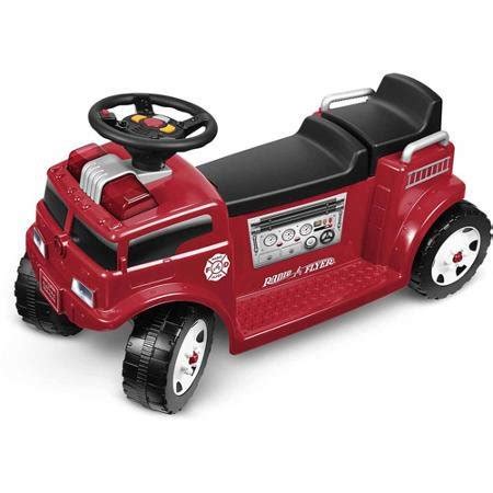 Radio Flyer Battery-Operated Fire Truck for 2 with Lights and Sounds on Storenvy