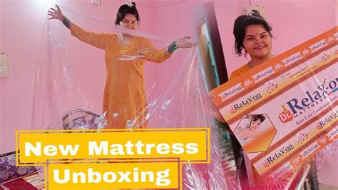 new mattress unboxing quality test dhyan se dekhe 👈 #swativlogs - YouTube