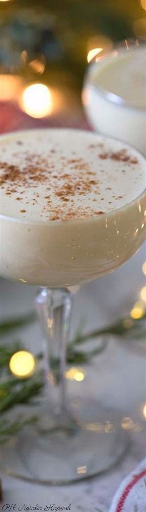 Eggnog Cocktail | Eggnog cocktail, Beautiful food, Food