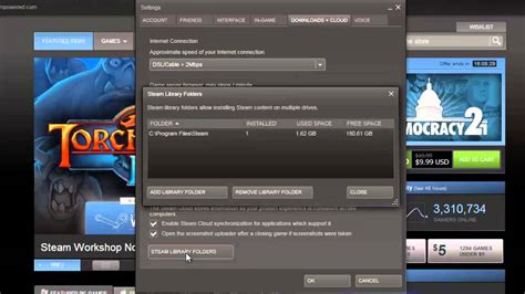 How to Change Steam Install Path - YouTube