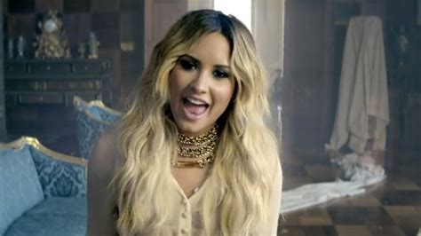 Demi Lovato Transformation in New "Let It Go" Music Video - YouTube