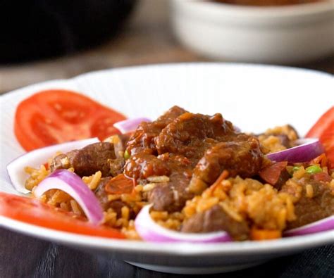 Jollof Rice (Ghana Style) • Curious Cuisiniere