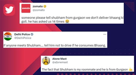 Zomato’s Holi tweet on ‘bhang delivery’ gets epic response from Delhi Police | Trending News ...