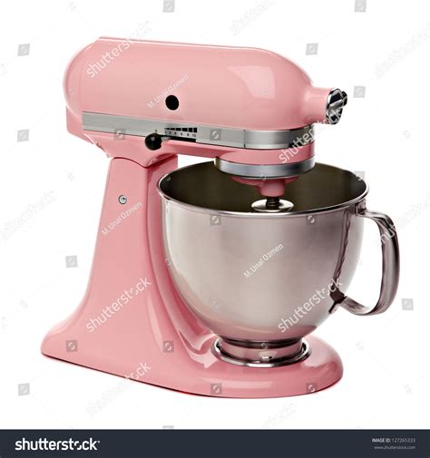 Pink Stand Mixer With Clipping Path Stock Photo 127265333 : Shutterstock