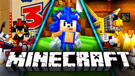 Minecraft: Sonic DLC Trailer Brings Hedgehogs To Mojang Game