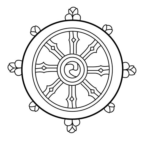 Free Wheel Of Dharma PNG Transparent Images, Download Free Wheel Of Dharma PNG Transparent ...