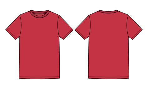 Red T Shirt Template Vector Art, Icons, and Graphics for Free Download