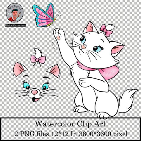 The Aristocats Png cats Aristocrats Png Kitty Marie Pngcats - Etsy