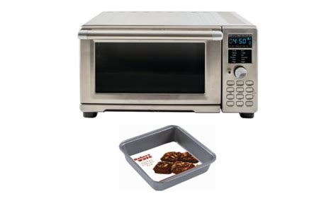 NuWave Bravo XL Air Fryer Toaster Oven with Square Pan | Groupon