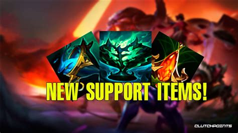 League of Legends Patch 13.10 Notes - New Support Items!