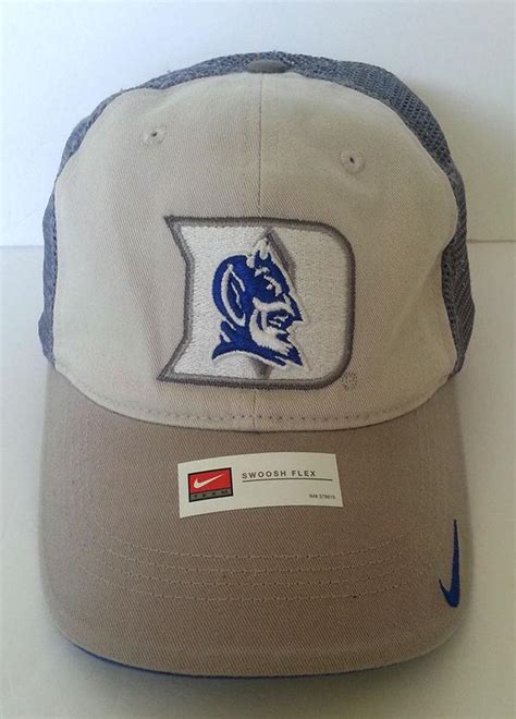 Nike Swoosh Duke University Blue Devils Mesh Hat Cap NEW! One size fits ...