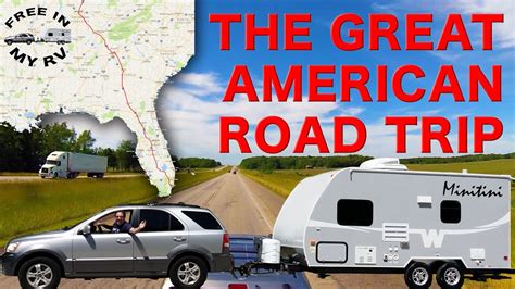 GREAT AMERICAN ROAD TRIP - RV trip from MIAMI to CHICAGO and back, boondocking and exploring ...