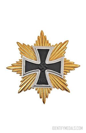 The Star of the Grand Cross of the Iron Cross - Nazi Germany Medals