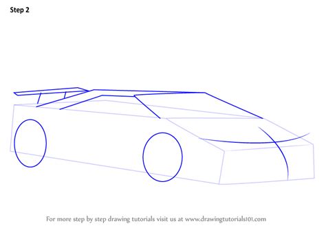 Learn How to Draw Lamborghini Aventador LP750-4 SV Roadster (Sports Cars) Step by Step : Drawing ...