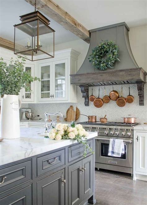 60 Stunning French Country Kitchen Decor Ideas #countrykitchens in 2020 ...