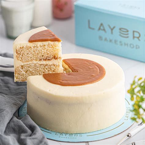 Salted Caramel Cake – Layers Bakeshop