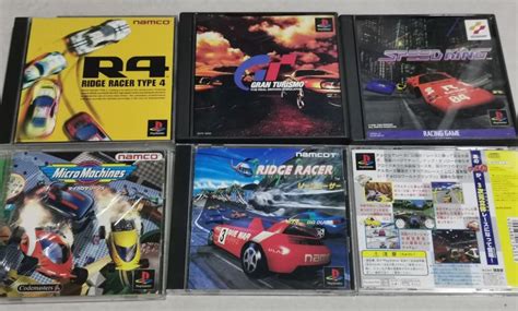 PS1 Racing Game Set, Video Gaming, Video Games, PlayStation on Carousell