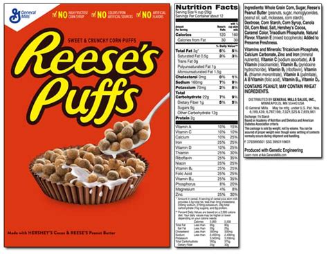 Cocoa Puffs Nutrition Information | Blog Dandk