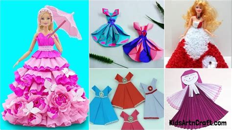 Barbie Paper Craft & Activities for Kids - Kids Art & Craft