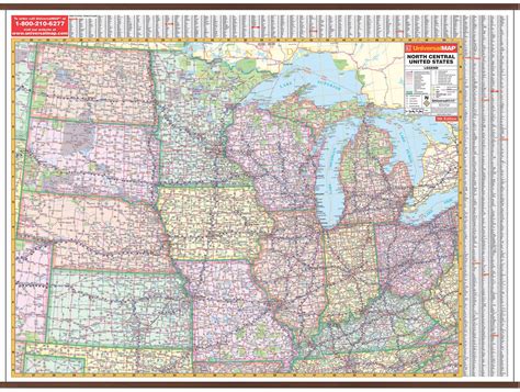 Map Of North Central States - Printable Online