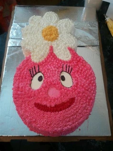 Foofa Cake For A 1St Birthday - CakeCentral.com