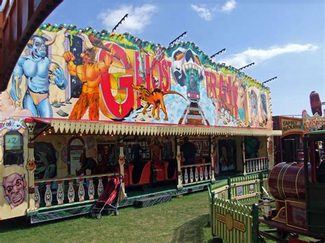 Richard Caddel's Ghost Train,at Weston Super Mare,Somerset,England | Haunted house attractions ...