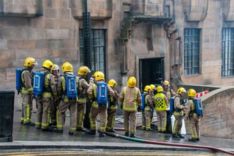 In pictures: Glasgow School of Art fire | Times Higher Education (THE)