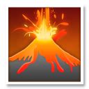 🌋 Volcano Emoji on LG G3