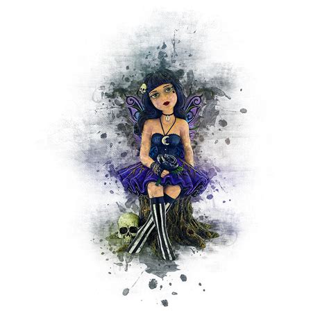 Gothic Fairy Digital Art by Ian Mitchell | Fine Art America