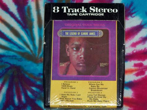 Elmore James – The Legend Of Elmore James (1970, 8-Track Cartridge ...