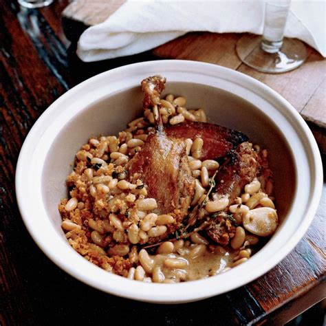 Cassoulet with Duck Confit Recipe - Laurence Jossel