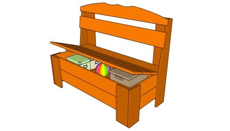 Outdoor Storage Bench Plans | MyOutdoorPlans