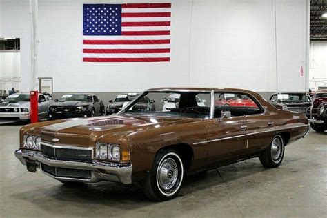 1972 Chevrolet Impala 17548 Miles Brown 350 Automatic - Classic Chevrolet Impala 1972 for sale