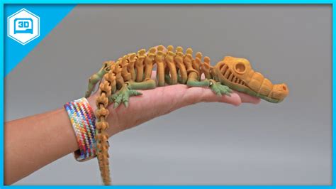 Flexi Crocodile #3DThursday #3DPrinting « Adafruit Industries – Makers, hackers, artists ...