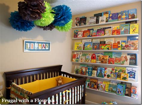 Frugal with a Flourish: How to Make Floating Book Shelves