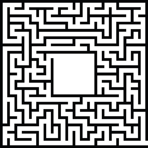 Free Clipart Of a maze