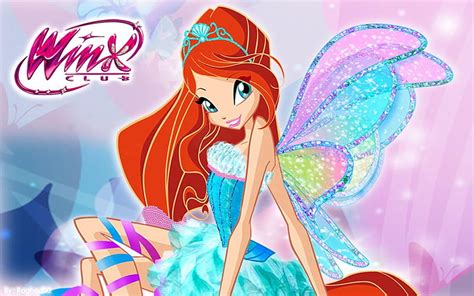 1366x768px, 720P free download | Winx Club, Bloom (Winx Club), Blue Eyes, Fairy, Girl, Logo, Red ...