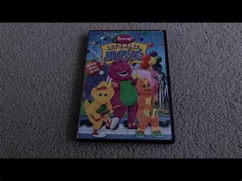 Opening To Barney: Let’s Make Music 2006 DVD - YouTube