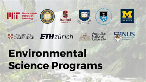 Saving the Planet: Top 10 Universities for Environmental Science Programs - Sinaumedia