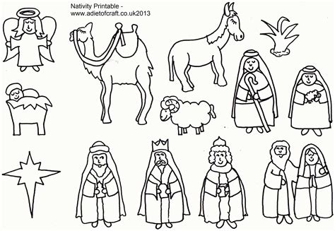 Free Free Nativity Coloring Pages Printable, Download Free Free Nativity Coloring Pages ...